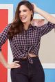 BLUSA BOTAO MANGA LONGA