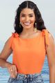 BLUSA REGATA COM LACOS