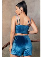 SHORT COM FIVELA COBERTA