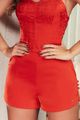 SHORT COM DETALHE LATERAL  E BOLSO FACA