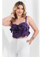 Blusa-Estruturada-Com-Apliques-De-Rosas-Roxo-46