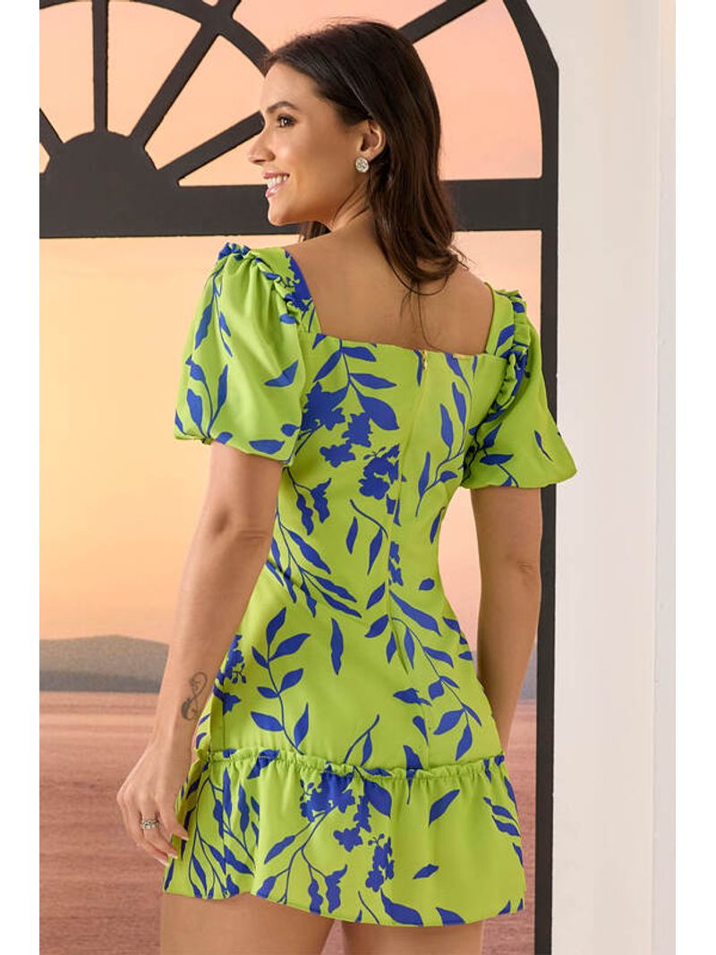 Vestido-Assimetrico-Com-Manga-Balone-Verde-40