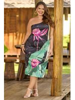 Vestido-Midi-Canelada-Com-Ombro-Unico-Estampado-M
