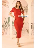 Vestido-Midi-Em-Malha-Canelada-Telha-M