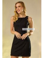 Vestido-Curto-Com-Flores-Cortadas-A-Laser-Preto-38