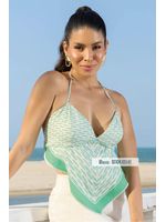 Blusa Lenco Com Ponta Verde 42