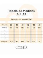 Blusa Lenco Com Ponta Verde 42