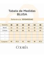 Blusa Peplum Com Chuveirinhos Estampado 40