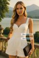 Short Com Recorte Em Meio Circulo Off White 38