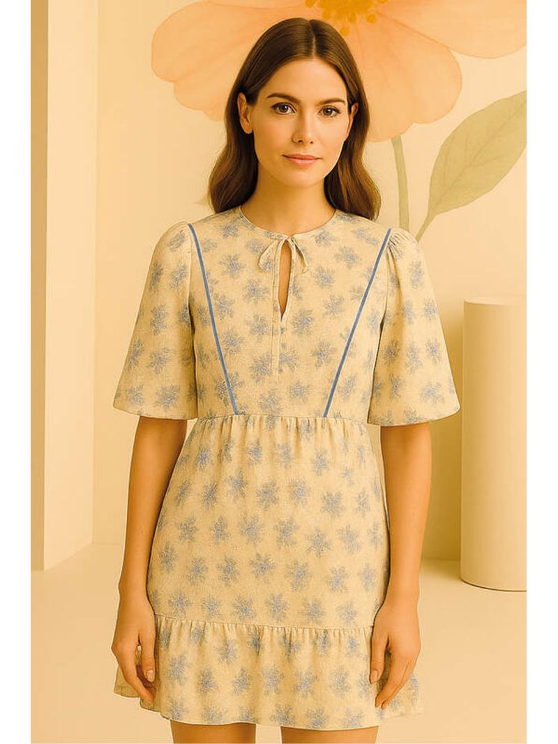 Vestido-Curto-Com-Manga-Volumosa-Azul-38