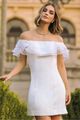 Vestido Noivas Ombro A Ombro Off White 36