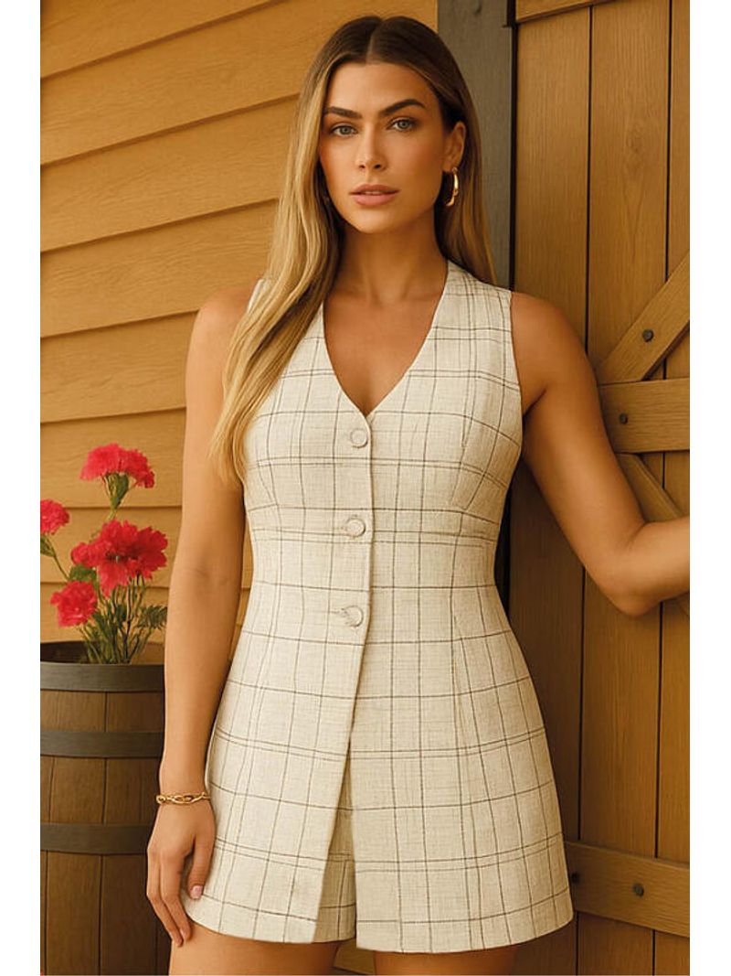 Conjunto-De-Colete-Alongado-E-Short-Bege-38