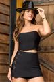 Conjunto De Saia Espadachim Preto 36