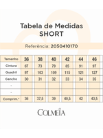 Short Com Recorte Sobreposto Marinho 44