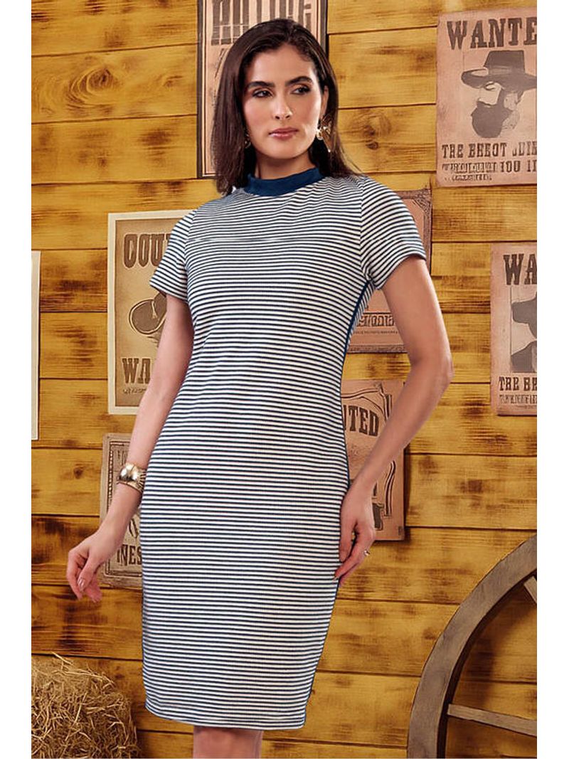 Vestido-Tdress-Em-Malha-Tricot-Listrada-Marinho-P