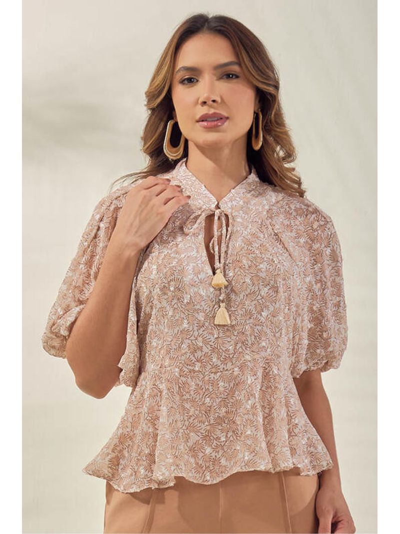 Blusa--Bata-Com-Manga-Volumosa-Marrom-38
