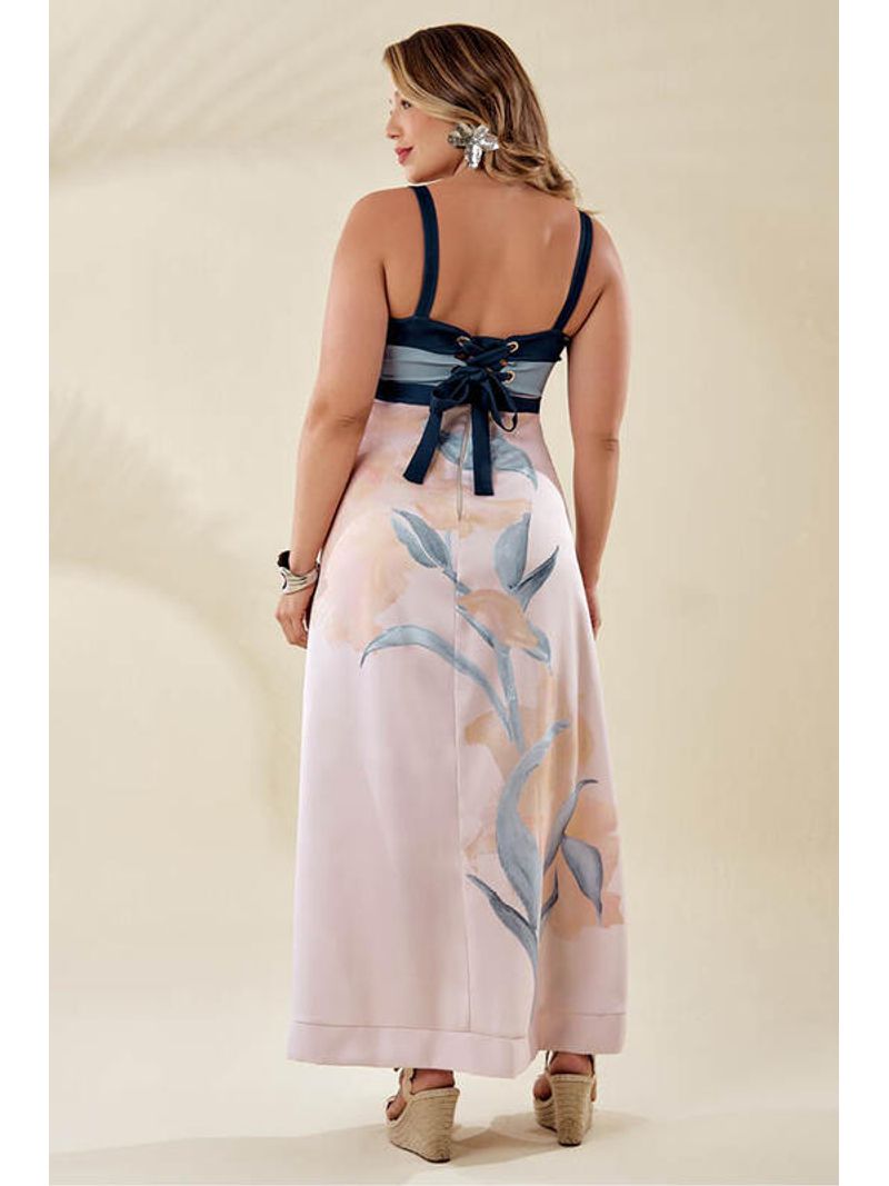 Vestido--Longo-Bicolor-Com-Amarracao-Estampado-38