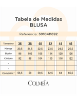 Blusa Baby Look Com Manga Curta Estampado 36