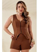 Conjunto-De-Blusa-Alongada-Com-Short-Alfaiataria-Marrom-36
