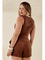 Conjunto-De-Blusa-Alongada-Com-Short-Alfaiataria-Marrom-36