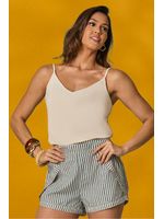 Short Boxer Listrado Azul 42