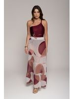 Saia Saida De Banho Saia Longa Estampado 38