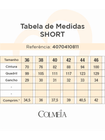 Conjunto De Colete Ombro A Ombro Com Flor E Shortlaranja 40