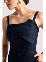 Macacao Longo Azul 38