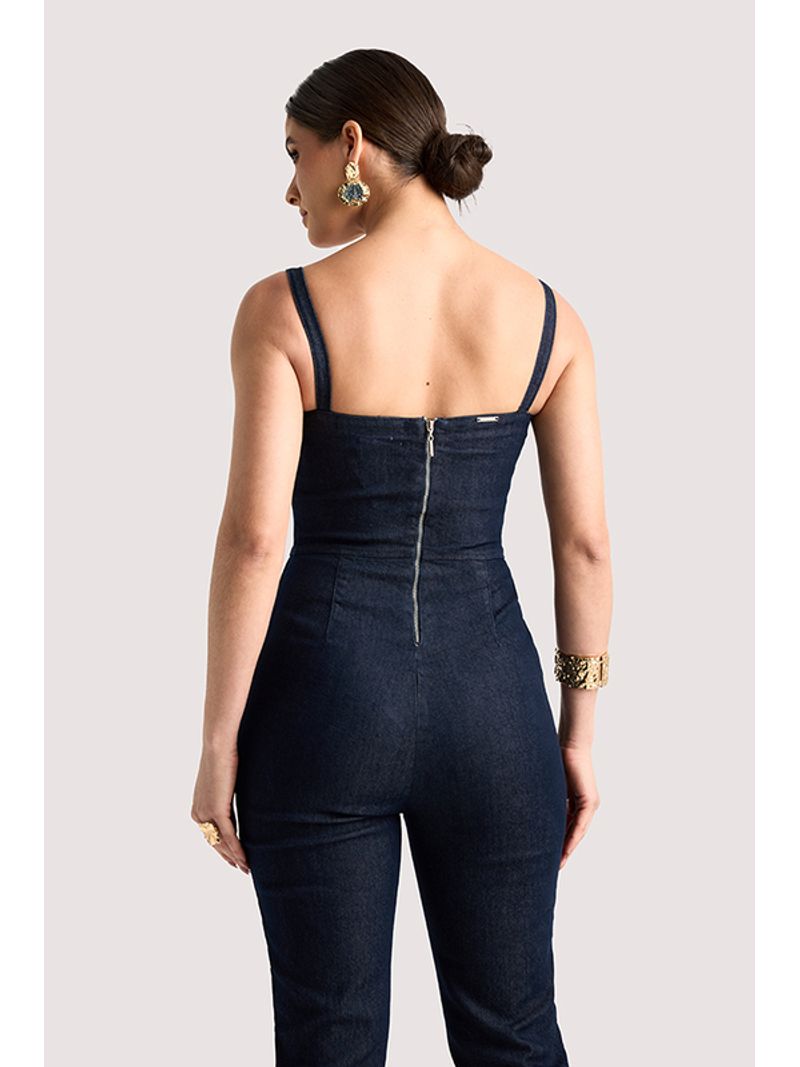 Macacao Longo Azul 38