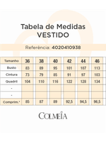 Vestido Plano Curto Com Babados E Alca Com Amar Estampado 44