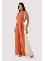 Macacao Regata Com Bloco De Cor Telha 40