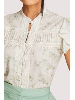 Blusa Com Babado Jabour Estampado 36