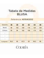 Blusa Cavada Com Jabour Estampado 38