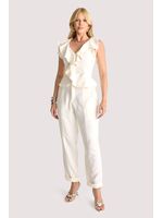 Calca Carrot Com Utilitarios Branco 36