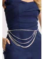 Macacao Curto Com Dobroes Marinho 38