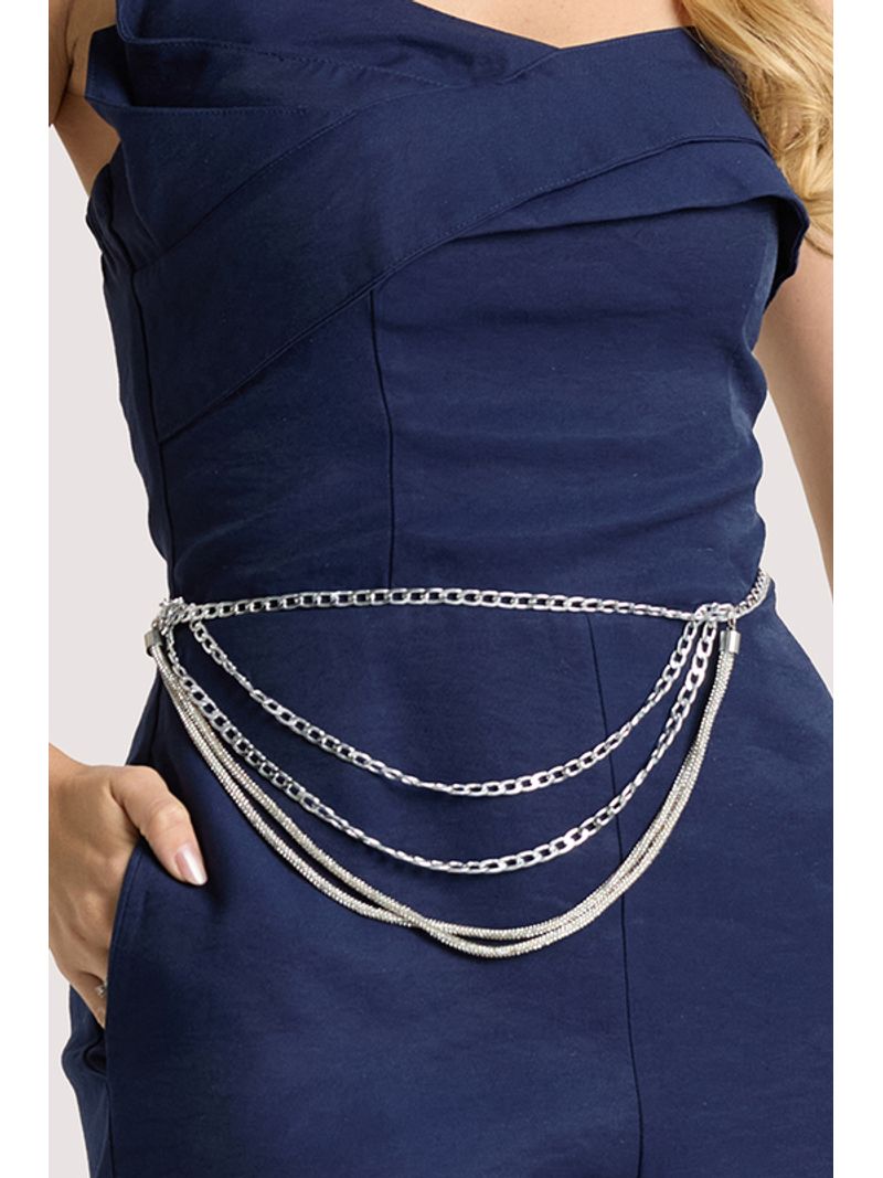 Macacao Curto Com Dobroes Marinho 38