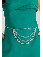 Macacao Curto Com Dobroes Verde 46