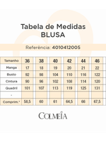 Blusa Baby Look Com Aplicacoes Off White 38