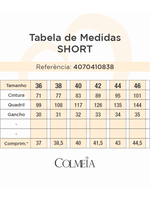 Conjunto Short E Blusa Tecido Bordado Off/bege 36
