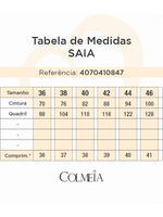 Conjunto Blusa E Saia Curta Com Aplicacoes Branco 36