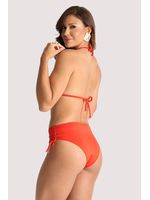 Beachwear Biquini Com Busto Trabalhado Laranja P