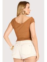 Short Curto Com Recortes Off White 38