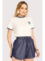 Conjunto De Tshirt E Short Boxer Off White 42