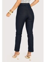 Calca Reta Com Bolso Diferenciado Azul 38