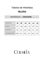 Blusa Baby Look Em Listras Com Manga Curta Estampado 36