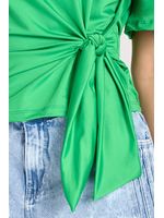 Blusa T-shirt Com Amaracao Verde Xg