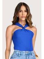 Blusa Transpassada Preto P