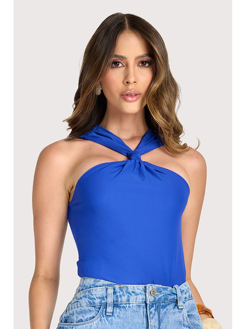 Blusa Transpassada Preto P