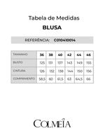 Blusa Ampla Estampado 38