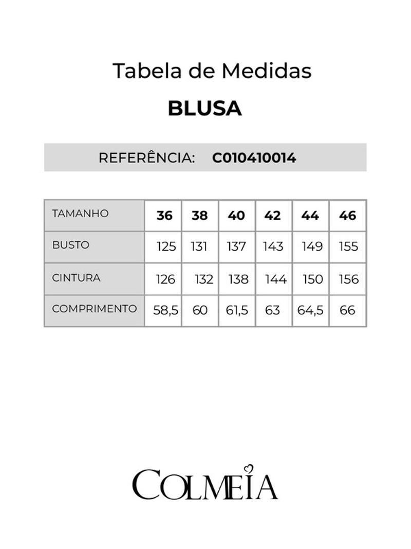 Blusa Ampla Estampado 38